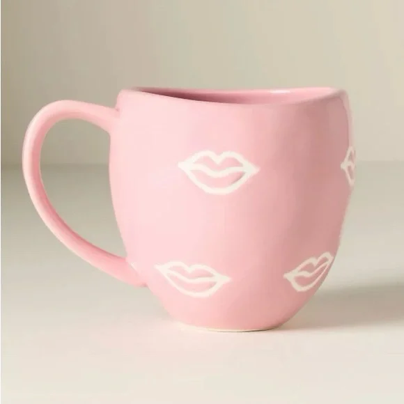 Anthropologie NIB Vida Icon Stoneware Mug: Valentine’s Day Edition - Picture 1 of 1